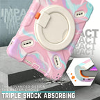Pepkoo Funda para iPad de 10,2 pulgadas 9ª/8ª/7ª generación y Air 3 10,5 a