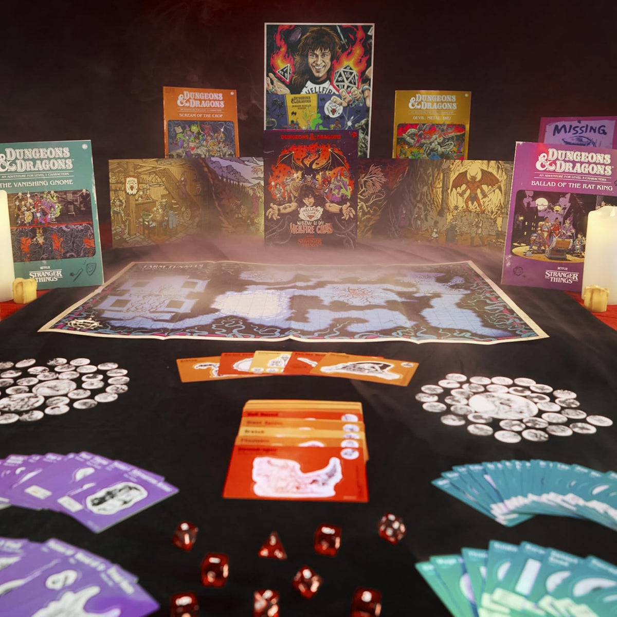 Dungeons & Dragons Stranger Things: Bienvenido al juego de aventura Hellfire Club