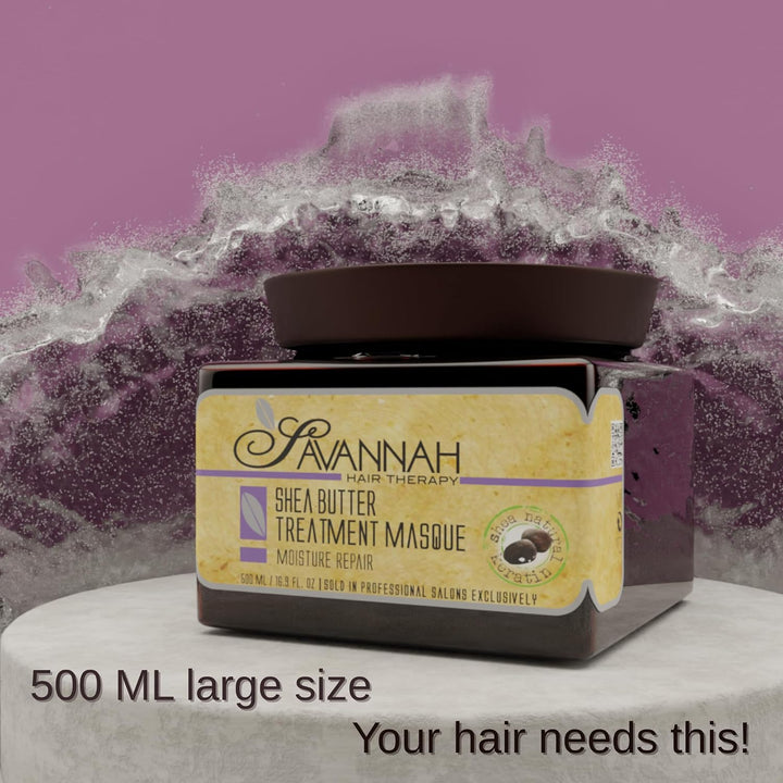 Savannah - Máscara de tratamiento de cabello para cabello seco y da...