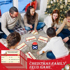 Syhood Juego de cartas navideño con 2 zumbadores de respuesta