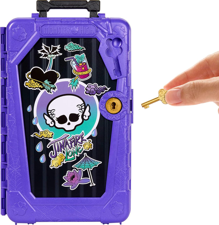 Monster High Skulltimate Secrets Muñeca Jinafire Long y Set de Acce...