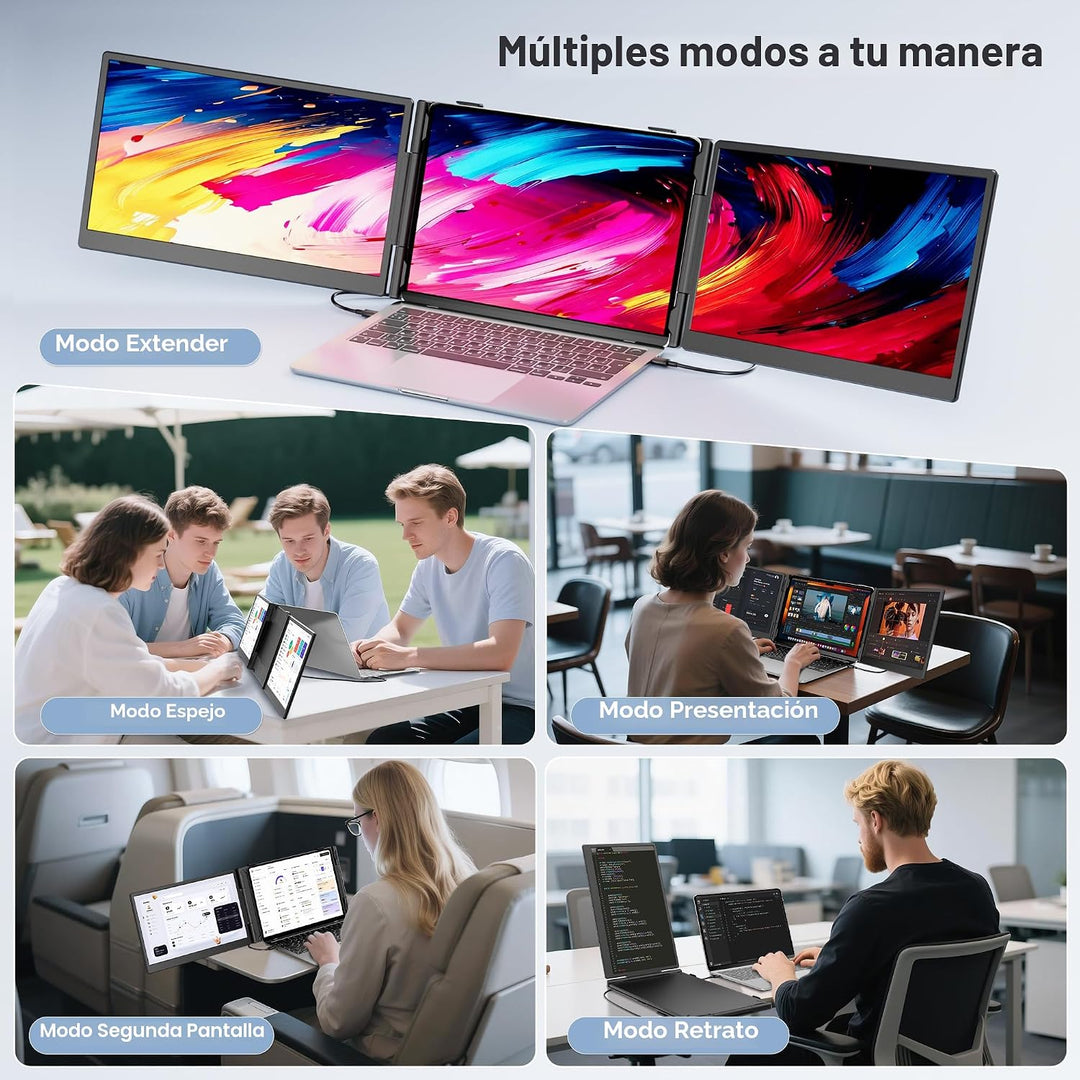 Monitor extensor de pantalla para portátil, 14.1 pulgadas, ultra de...