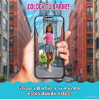 Barbie Magic Style Studio- Kit de moda de muñecas de vestir magnéticas AR