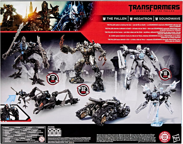 Transformers Studio Series La venganza de los caídos, paquete de 3...