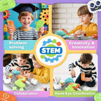 Kits de ciencia para niños: kits STEM para niños, kit de exploración de electrónica, más de 420 proyectos, 35 piezas de circuito y 320 proyectos, 16 piezas de circuito