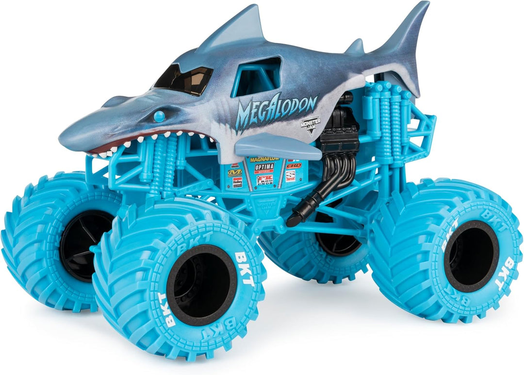 Monster Jam, Camión monstruo oficial Megalodon, vehículo fundido a...