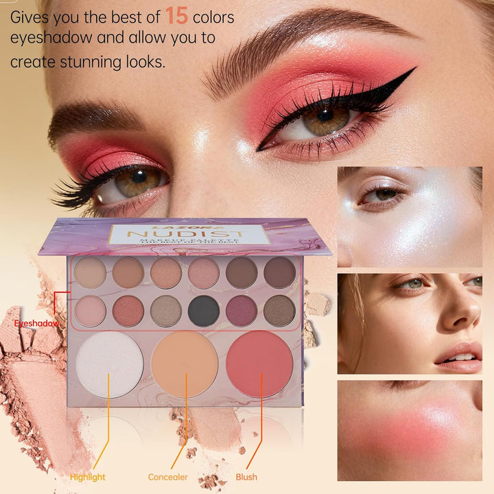 Kit de maquillaje para adolescentes y niñas, juegos de regalo de ma...