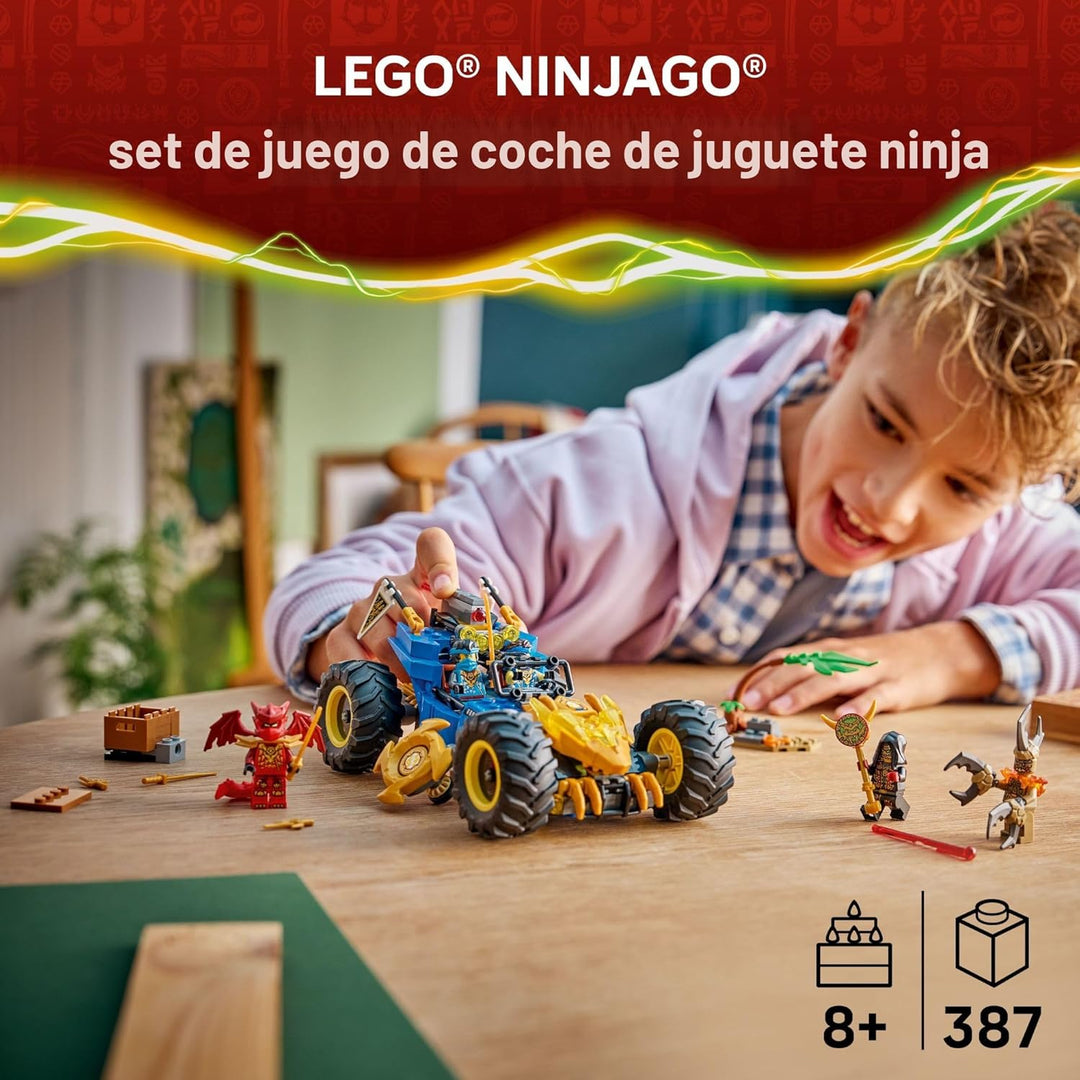 LEGO NINJAGO Jay's - Juguete de construcción de autos transform...