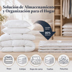 Paquete de 8 bolsas de almacenamiento al vacío XXL y