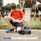 Kit de Construcción de Robot STEM 5 en 1, 560 PIEZAS APP/Control Remoto Robótica Mech RC para Niños de 8-12 Años, Kit de Ciencia Set de Juguetes de Robots de Codificación, Regalos de Cumpleaños