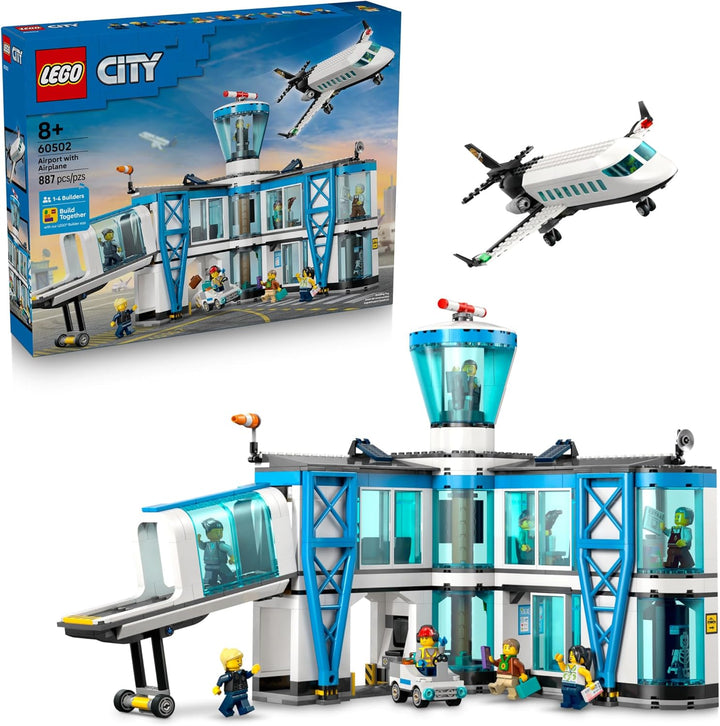 LEGO Aeropuerto de la ciudad con juguete de construcción