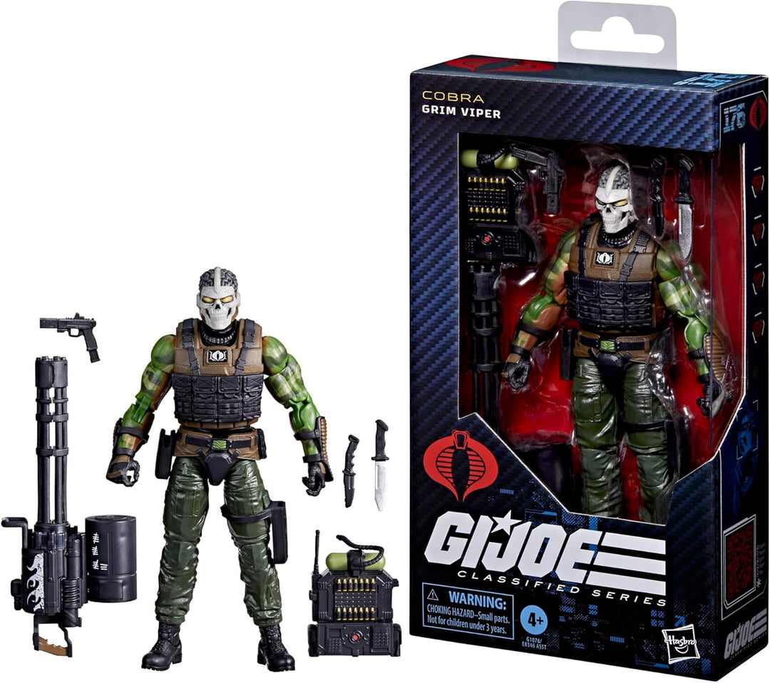 GI Joe Classified Series #176 Grim Viper Figura de acción