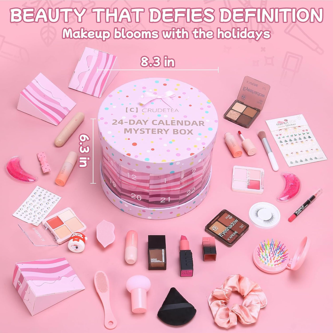 Crudetea Calendario de Adviento de belleza 2025 \u2013 Calendario d...