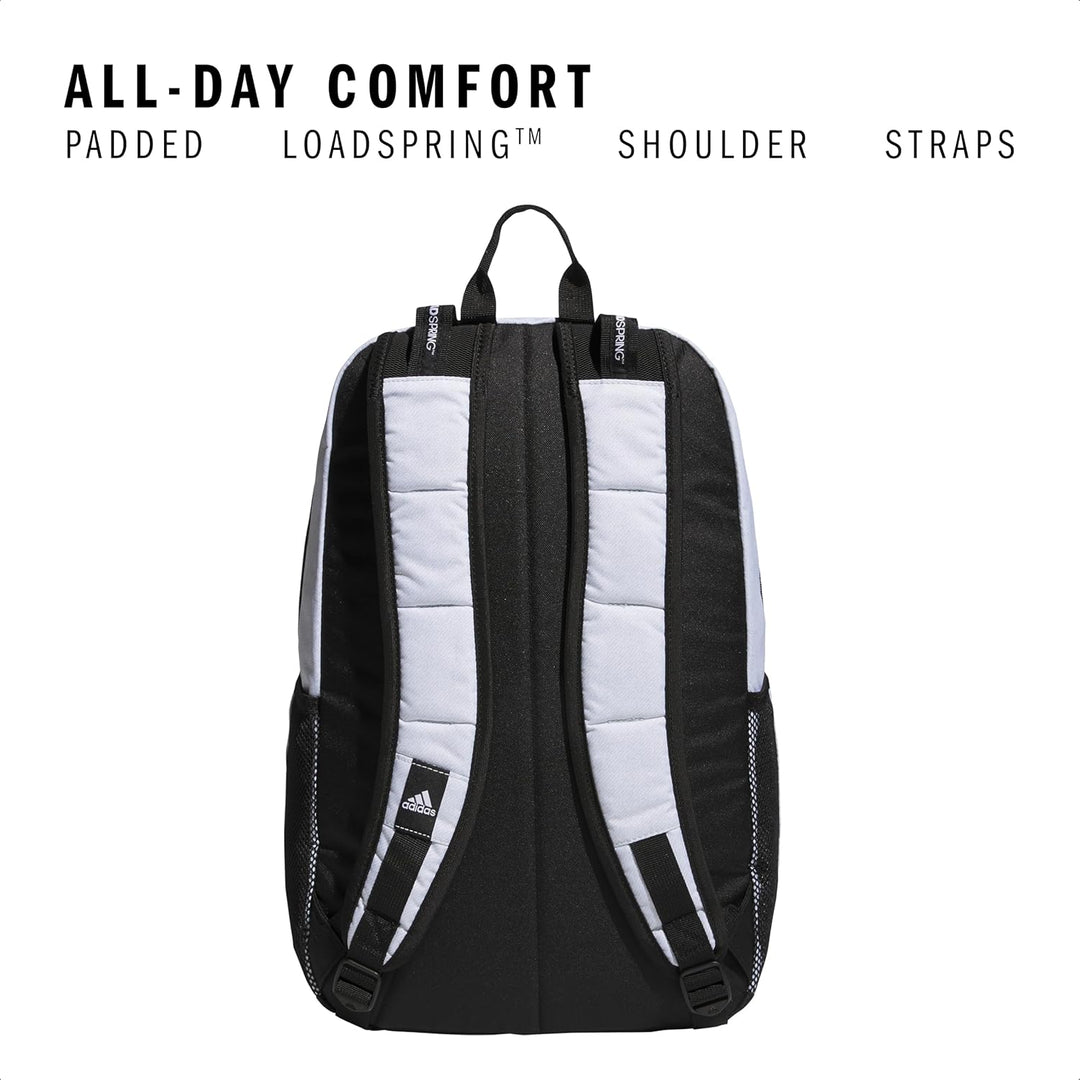 Mochila adidas Excel - Bolsa grande y resistente para laptop, libro...