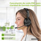 Acer Auriculares con micrófono para PC, micrófono con cancelación de ruido