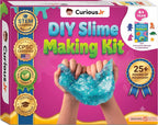 Kit de fabricación de slime para niños de más de 4 años, crea purpurina, incluye moldes