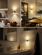 L LOHAS LED Luz nocturna, luces nocturnas regulables que se enchufan la