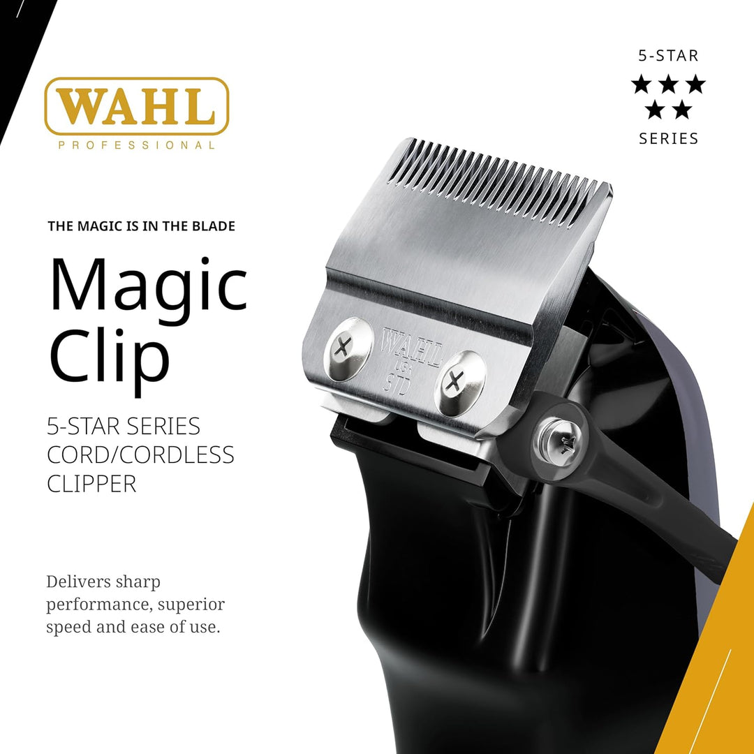 Wahl Professional 5 Star Series Magic Clip - Recortadora de pelo in...