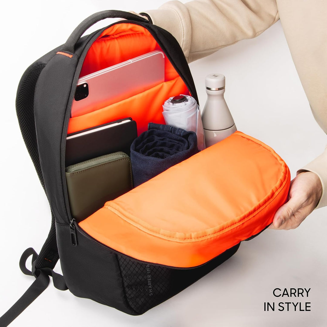 Sharper Image Mochila para laptop, 23L resistente y resistente al a...