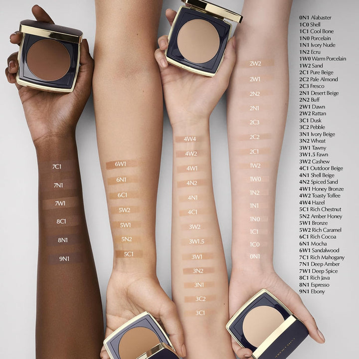 Estée Lauder Base de maquillaje en polvo mate Double Wear de 12 hor...
