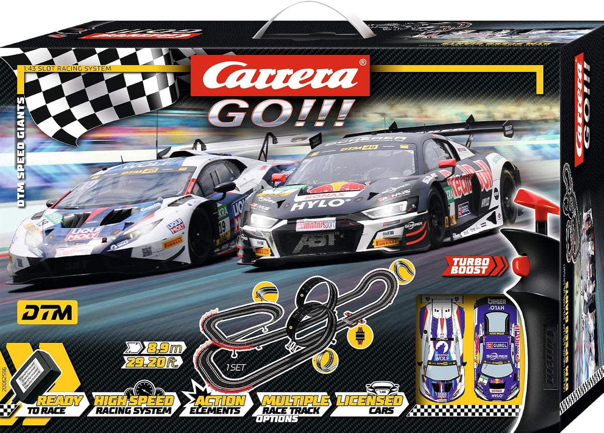 Carrera GO DTM Speed Giants Juego de pista de carreras de coches