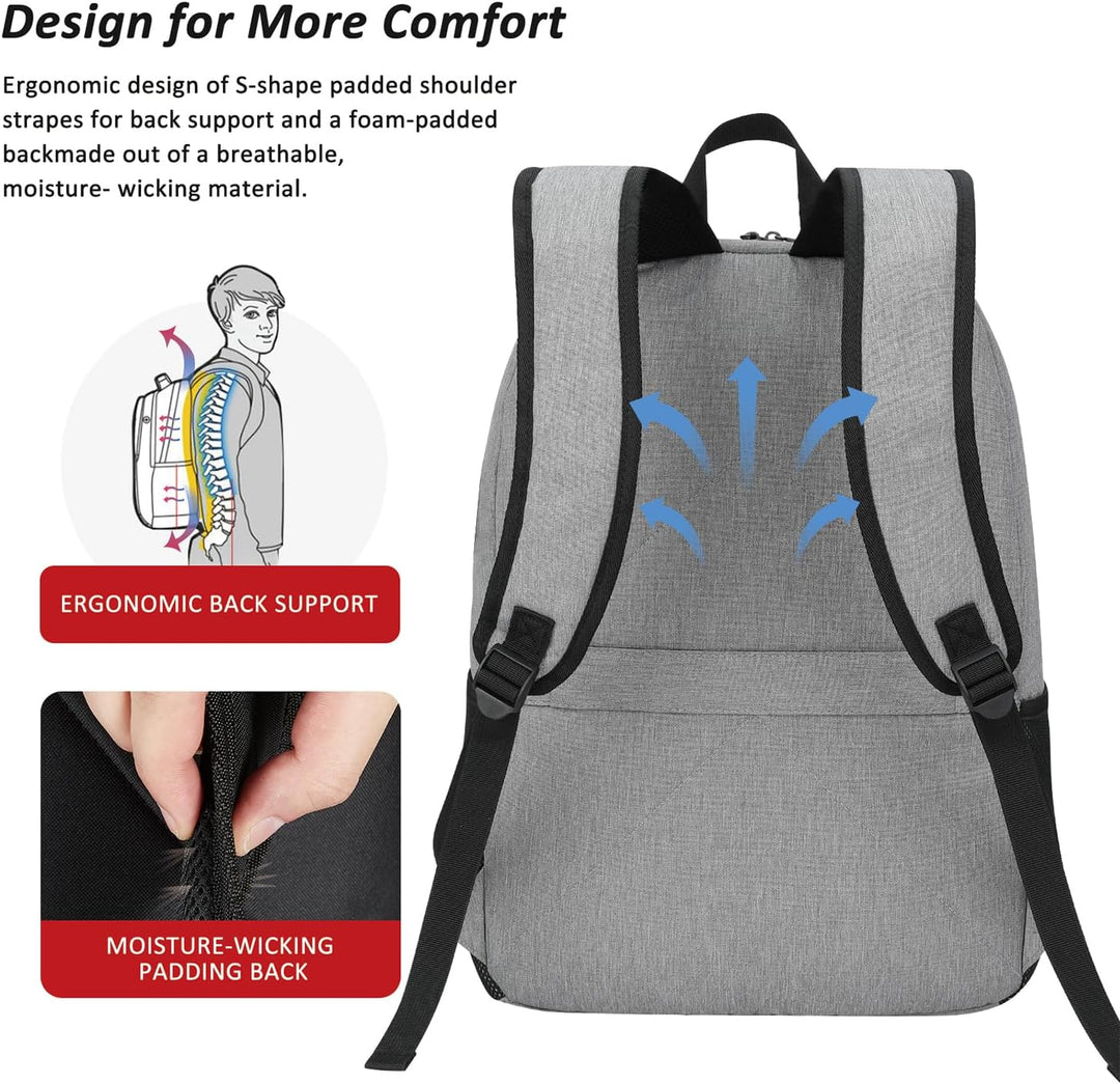 MAXTOP Mochila de viaje para computadora portátil, mochilas de nego...