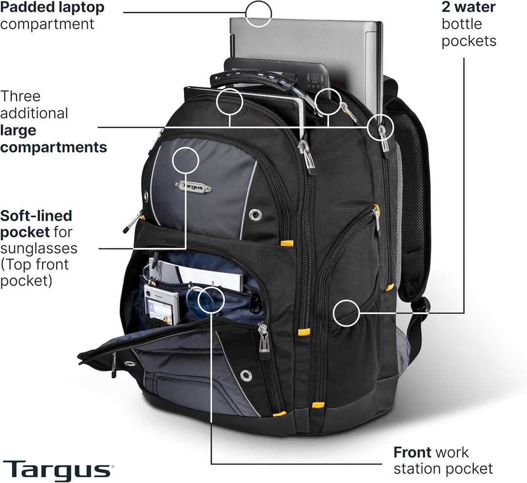 Targus, mochila Drifter II con espacio para computadora portátil de...