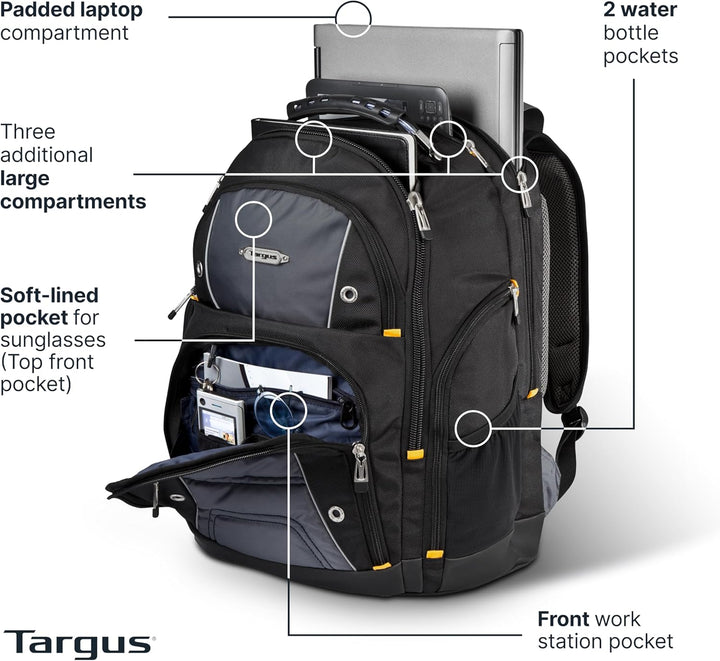 Targus, mochila Drifter II con espacio para computadora portátil de...