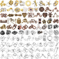 Juego de 100 piezas de rompecabezas de metal de lógica, estilo premium