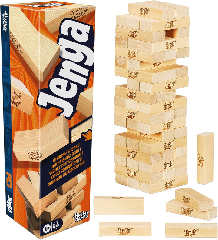 Juego oficial de Hasbro Games Jenga Troquel digital para
