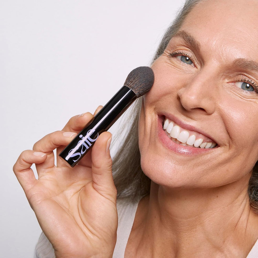 Saie The Fluffy Brush - Cepillo de maquillaje suave, de múltiples u...