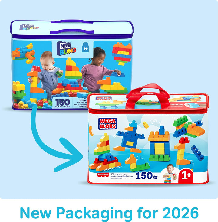MEGA BLOKS First Builders Deluxe Building Bag - Juego de juguetes p...