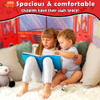 Camión de bomberos Pop Up Tent para niños, juguete interior/ exterior