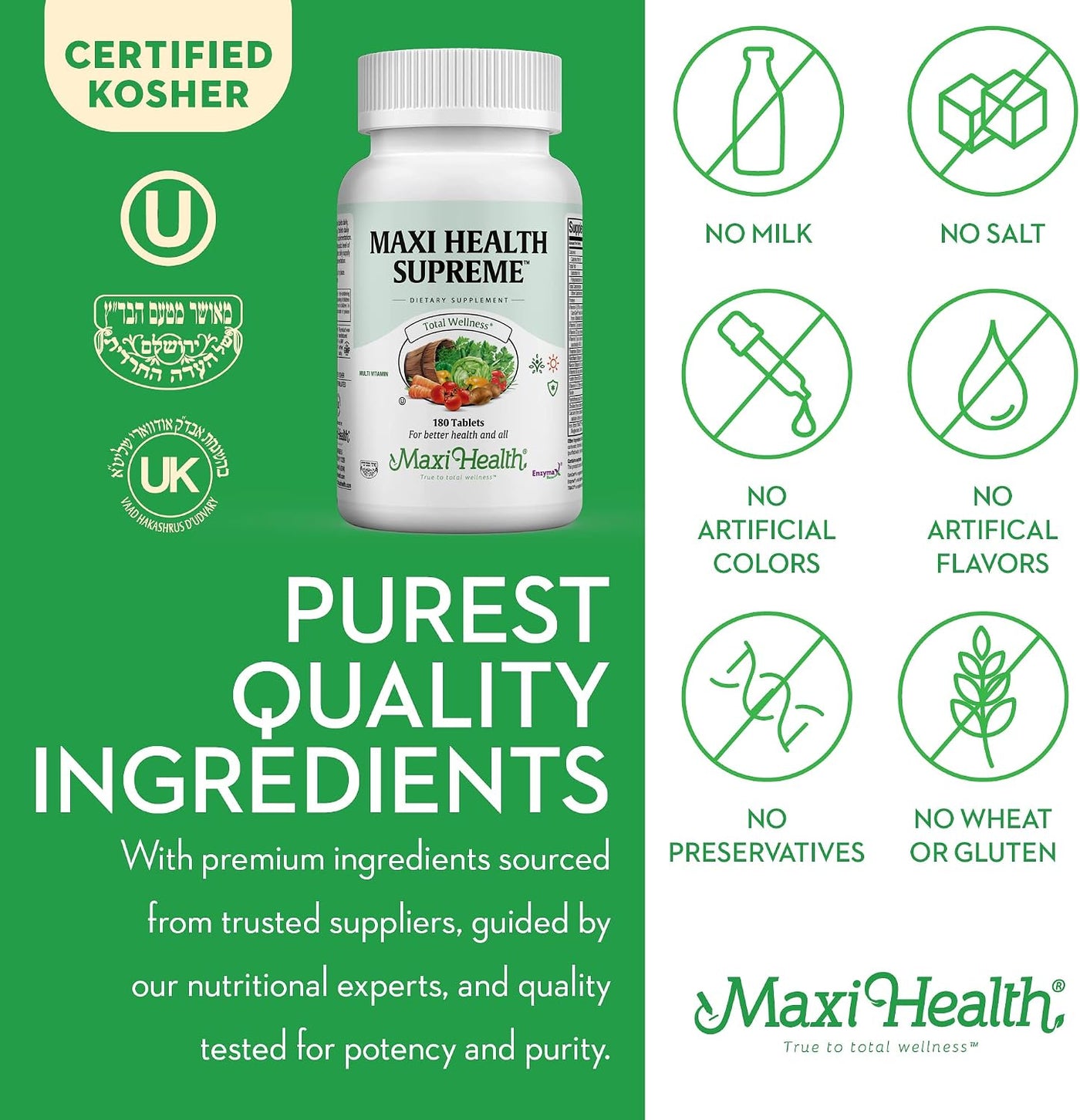 Multivitamínico para hombres y mujeres \u2013 Supreme High Potency...