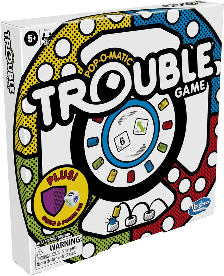 Trouble - Juego de mesa incluye escudo y dado de regalo