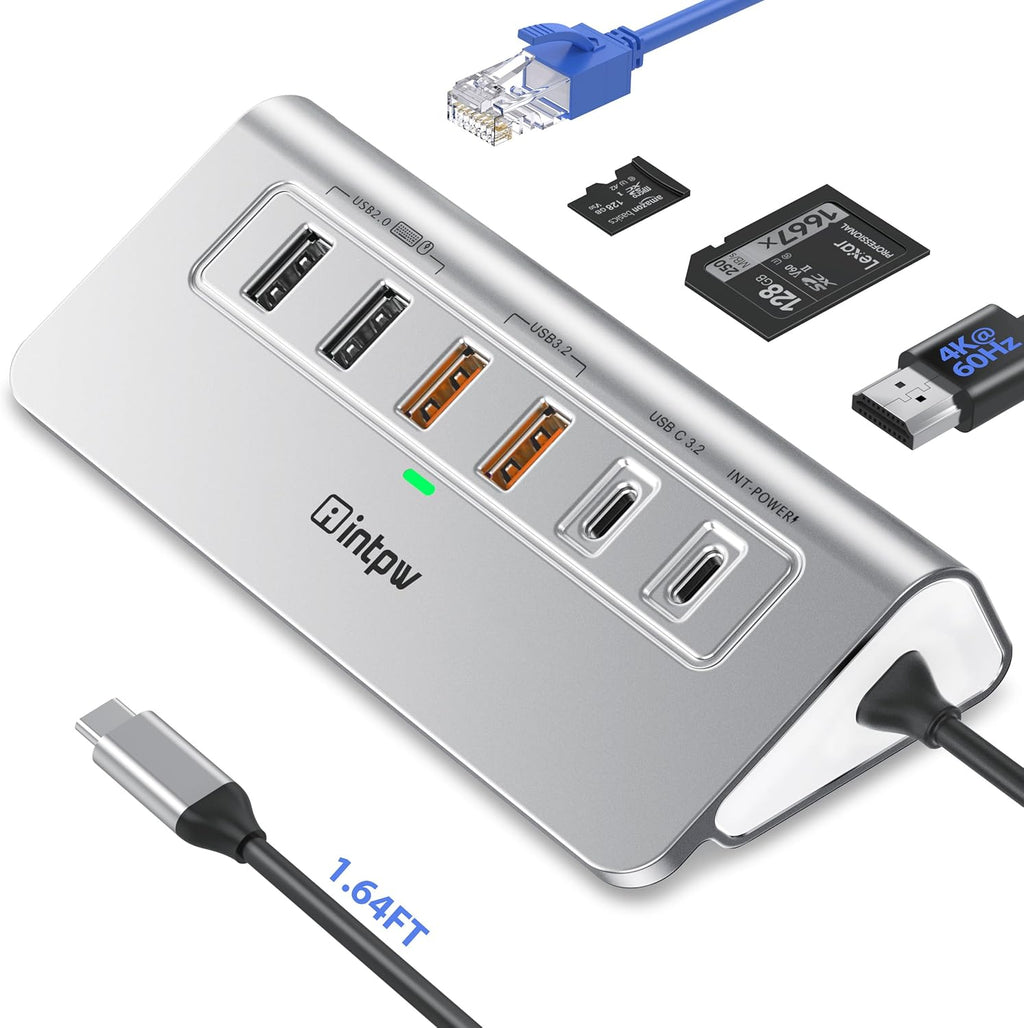 intpw, P9R, hub USB 2.0