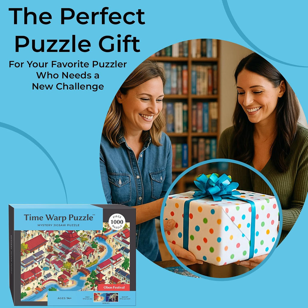 Time Warp Puzzle - Obon Festival - Rompecabezas de 1000 piezas para adultos
