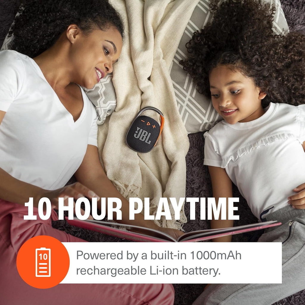 JBL Altavoz Bluetooth portátil Clip 4 (negro) + paquete con divvi!...