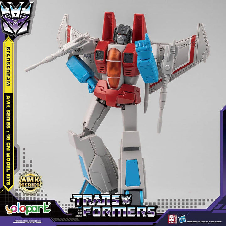 YOLOPARK Starscream Transformer Toys, serie AMK Transformers G1 fig...