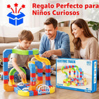 Juego de tren eléctrico para niños, juego de tren que desafía la gravedad