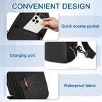Bolso bandolera compatible con Nintendo Switch/Switch 2/Steam Deck