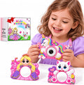 Cámara para niños para niñas Juguetes Regalo: Regalos para niñas de 3, 4 y 5 años, cámara digital rosa para selfies, regalo de cumpleaños de Navidad para niñas, cámaras de juguete para niños pequeños