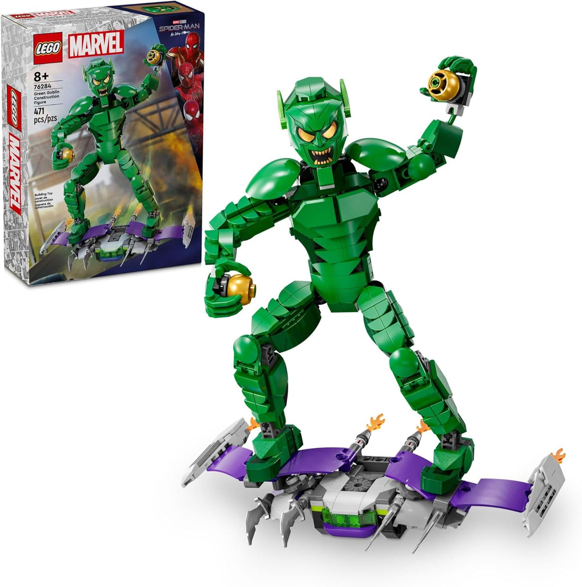 LEGO Figura de construcción de Marvel Green Goblin juguete
