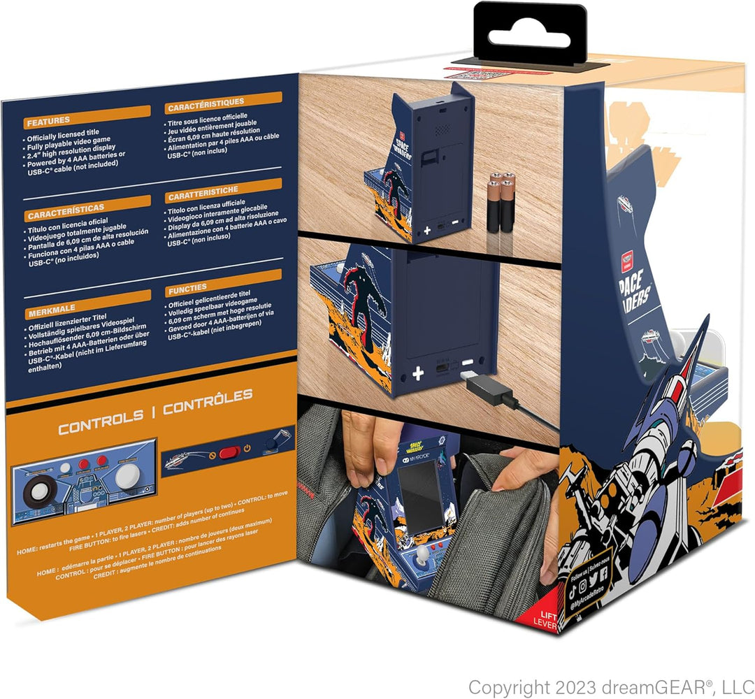 My Arcade Space Invaders Nano Player - Arcade Classics 4.8" Por...