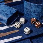 Juego de backgammon portátil para adultos, juego de mesa de viaje con