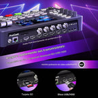 Tenveo - Mezclador de conmutador de video HDMI 4K60FPS, 4 entradas SDI y 4 HDMI, conmutador de transmisión en vivo de 5 canales, pantalla FHD de 5.5 pulgadas, salida 1080P60FPS, grabación USB/SD