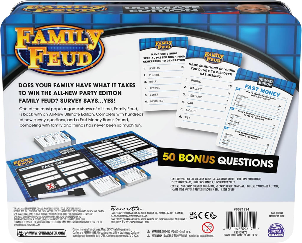 Spin Master Games Family Feud: Ultimate Edition Juego de mesa