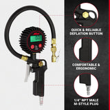 Milton 507KIT Inflador Digital de Neumáticos Accesorios para Automó...