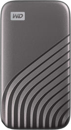 Western Digital 500GB My Passport SSD Unidad de estado sólido externa portátil, Gris