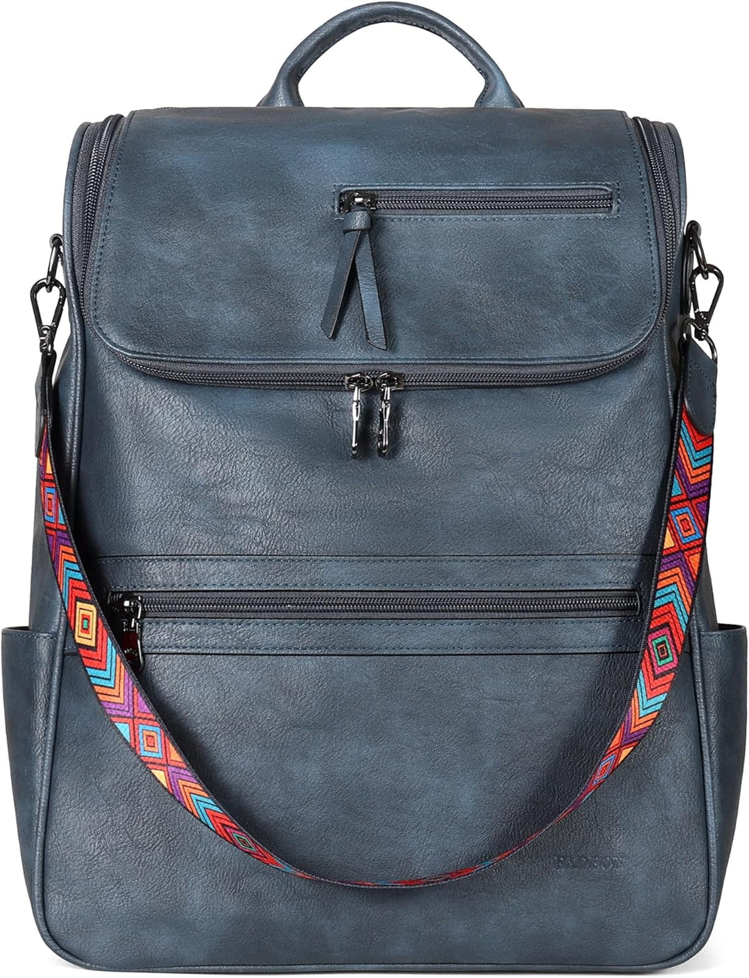 FADEON Mochila para computadora portátil para mujer, mochila de via...